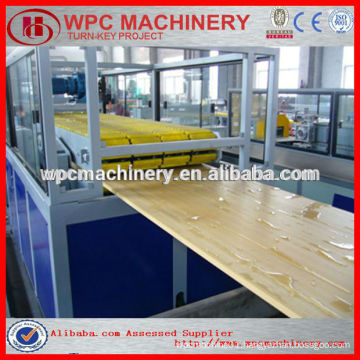 wood plastic laminated wpc door panel machine